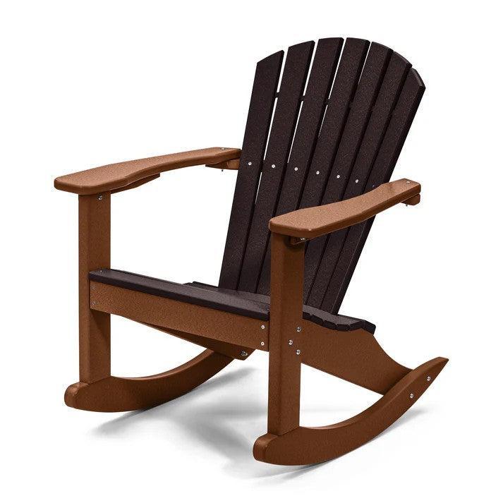 Perfect Choice Furniture Recycled Plastic Classic Adirondack Rocking Chair - LEAD TIME TO SHIP 4 WEEKS OR LESS