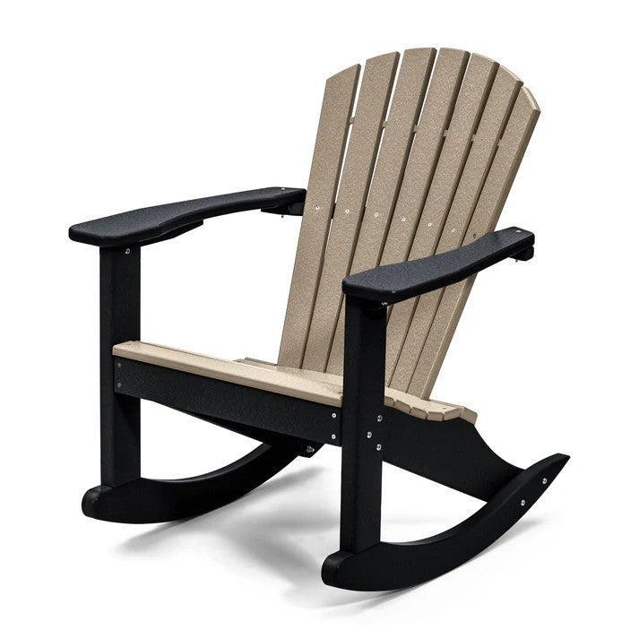 Perfect Choice Furniture Recycled Plastic Classic Adirondack Rocking Chair - LEAD TIME TO SHIP 4 WEEKS OR LESS