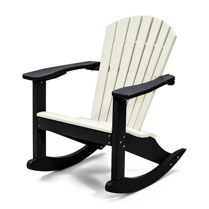 Perfect Choice Furniture Recycled Plastic Classic Adirondack Rocking Chair - LEAD TIME TO SHIP 4 WEEKS OR LESS