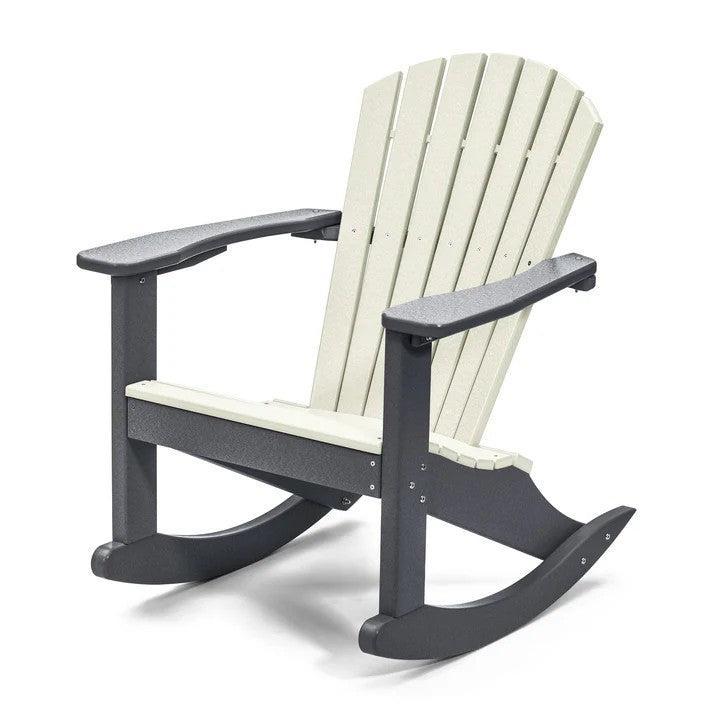 Perfect Choice Furniture Recycled Plastic Classic Adirondack Rocking Chair - LEAD TIME TO SHIP 4 WEEKS OR LESS