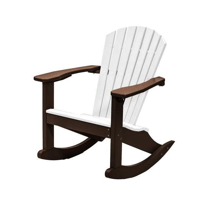 Perfect Choice Furniture Recycled Plastic Classic Adirondack Rocking Chair - LEAD TIME TO SHIP 4 WEEKS OR LESS