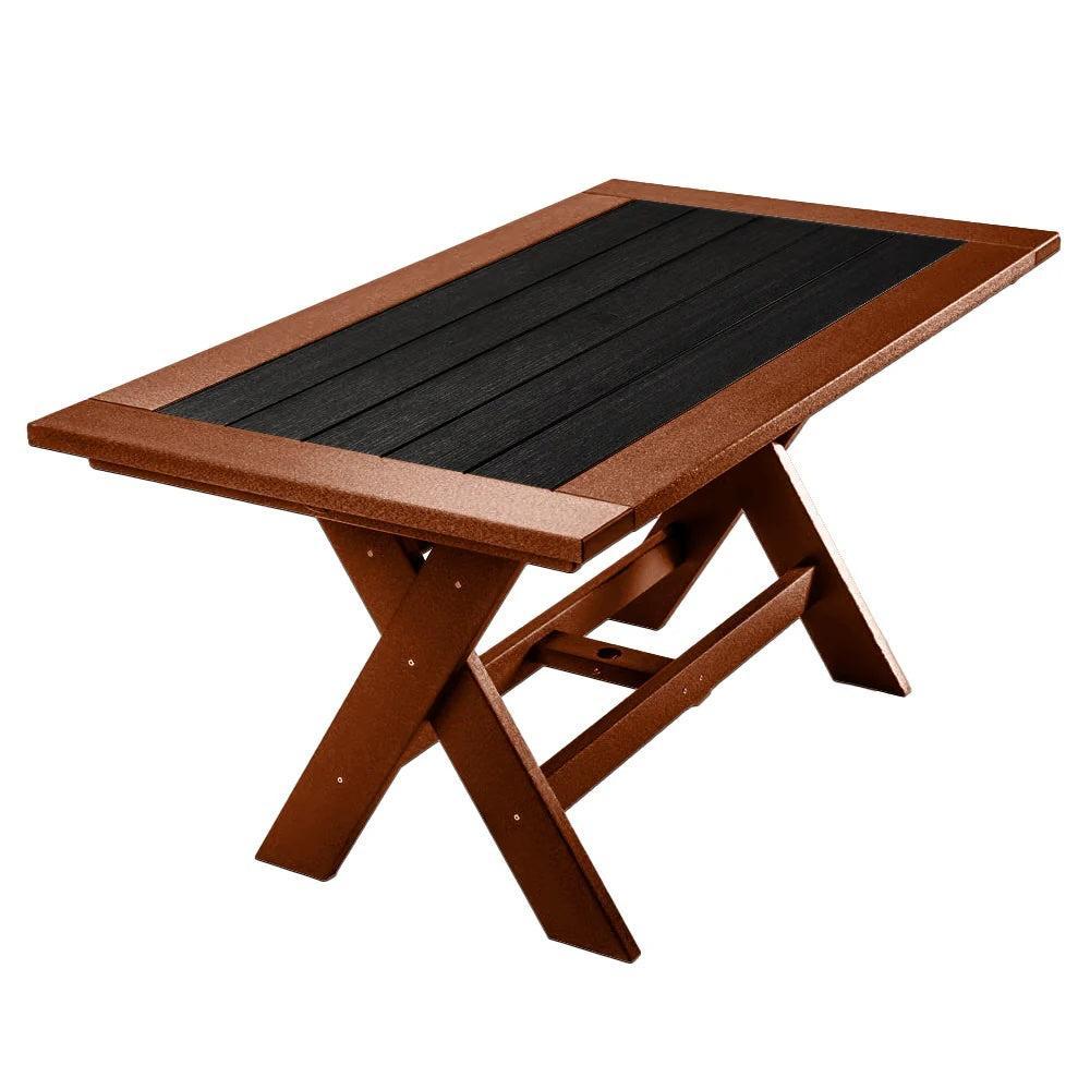 Perfect Choice Furniture Recycled Plastic Stanton  72" Bar Table (BAR HEIGHT) - LEAD TIME TO SHIP 5 WEEKS OR LESS