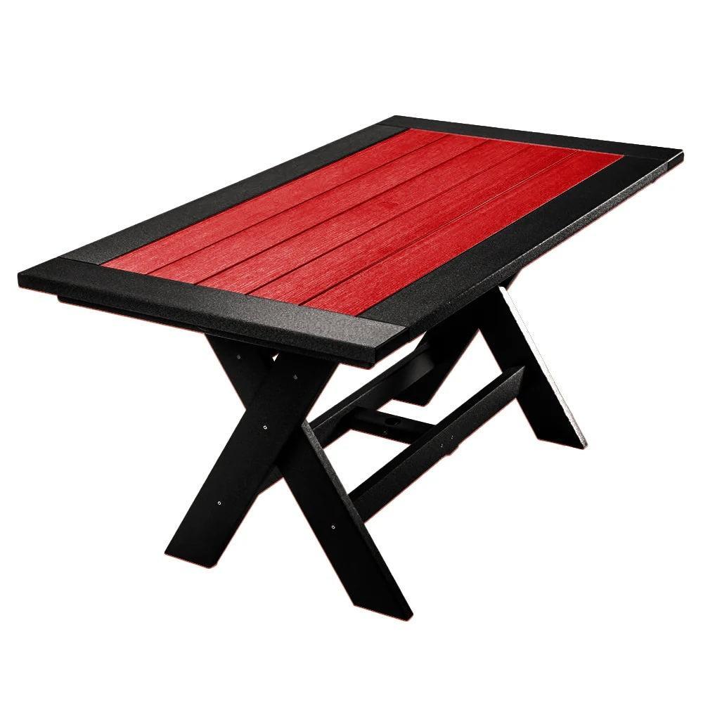 Perfect Choice Furniture Recycled Plastic Stanton  72" Bar Table (BAR HEIGHT) - LEAD TIME TO SHIP 5 WEEKS OR LESS