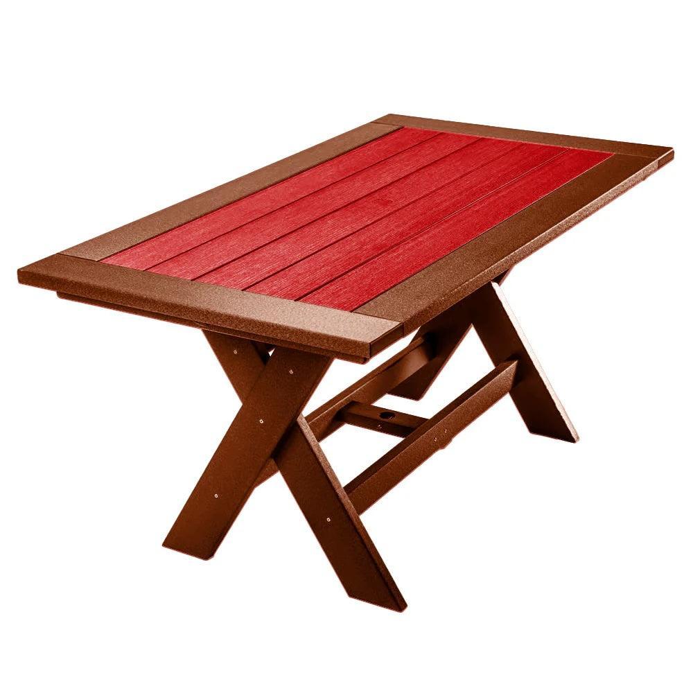 Perfect Choice Furniture Recycled Plastic Stanton  72" Bar Table (BAR HEIGHT) - LEAD TIME TO SHIP 5 WEEKS OR LESS