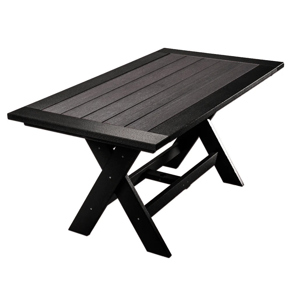Perfect Choice Furniture Recycled Plastic Stanton  72" Bar Table (BAR HEIGHT) - LEAD TIME TO SHIP 5 WEEKS OR LESS