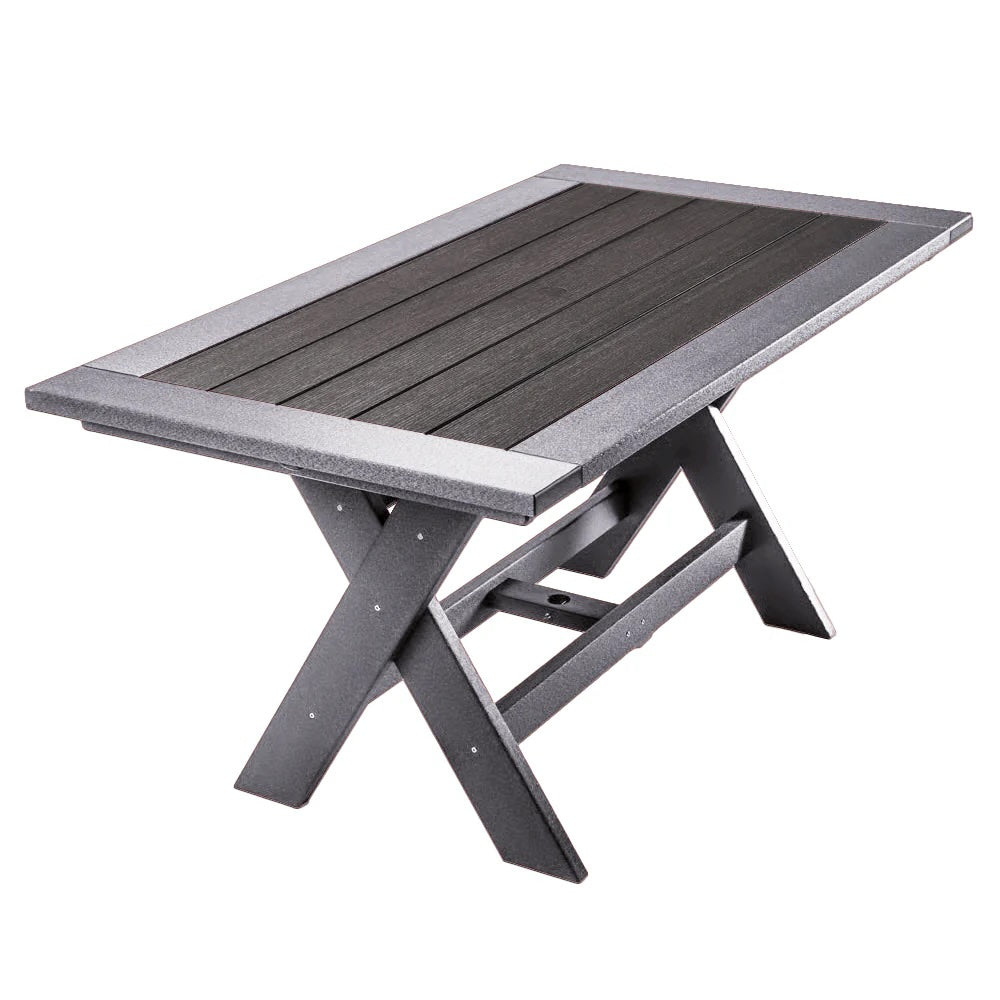 Perfect Choice Furniture Recycled Plastic Stanton  72" Bar Table (BAR HEIGHT) - LEAD TIME TO SHIP 5 WEEKS OR LESS