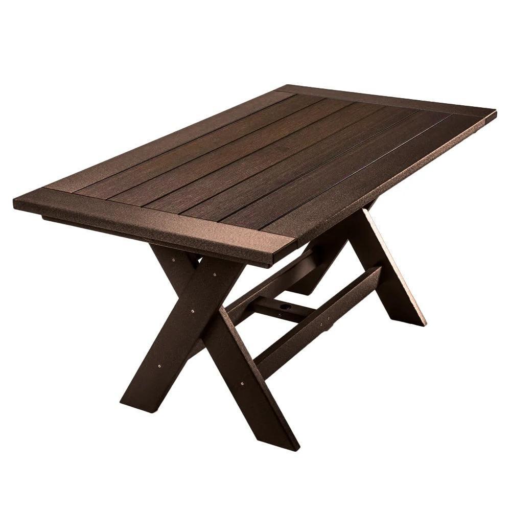 Perfect Choice Furniture Recycled Plastic Stanton  72" Bar Table (BAR HEIGHT) - LEAD TIME TO SHIP 5 WEEKS OR LESS