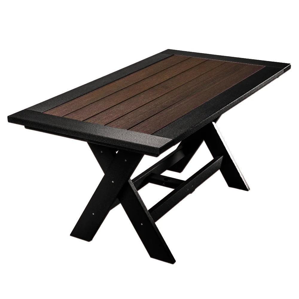 Perfect Choice Furniture Recycled Plastic Stanton  72" Bar Table (BAR HEIGHT) - LEAD TIME TO SHIP 5 WEEKS OR LESS