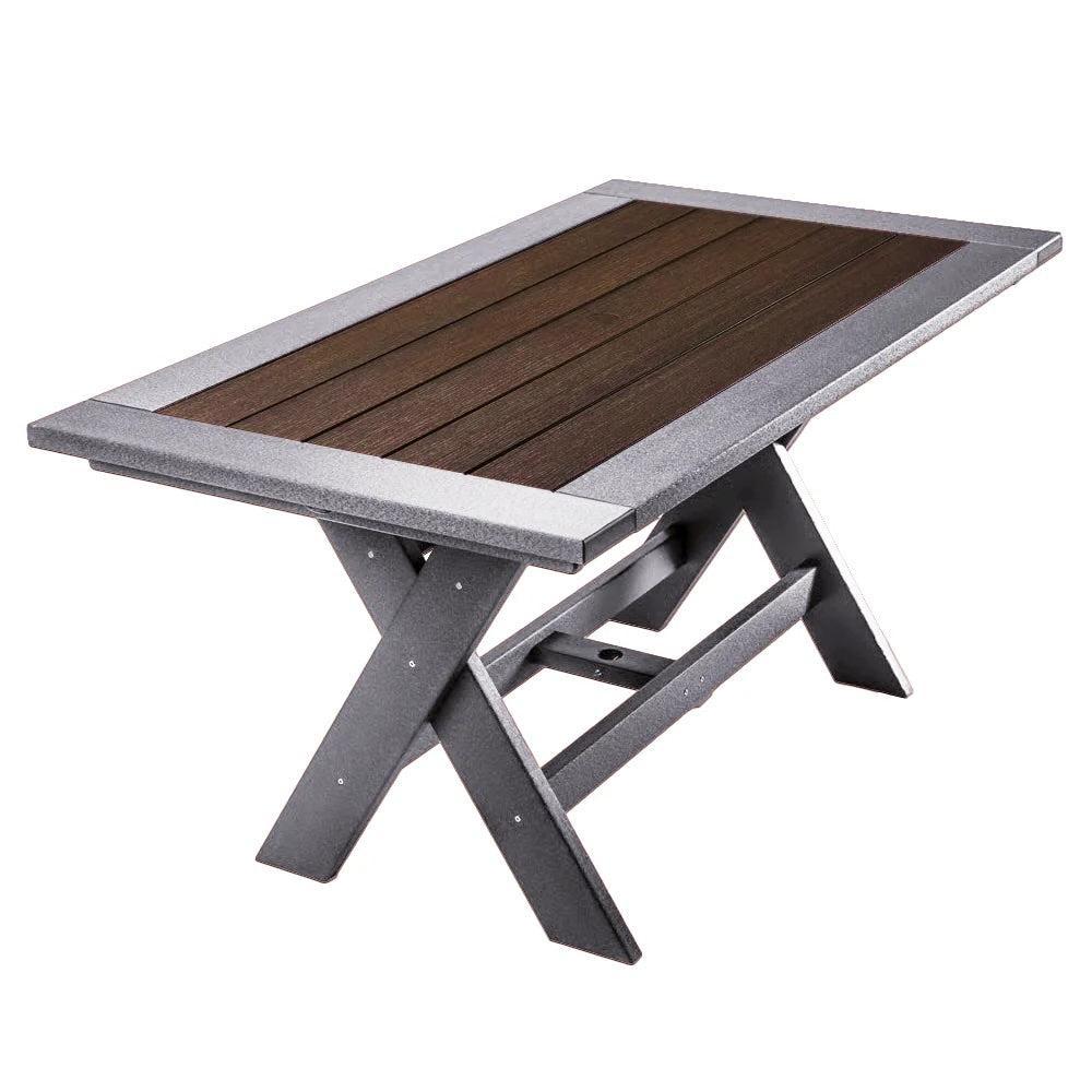 Perfect Choice Furniture Recycled Plastic Stanton  72" Bar Table (BAR HEIGHT) - LEAD TIME TO SHIP 5 WEEKS OR LESS