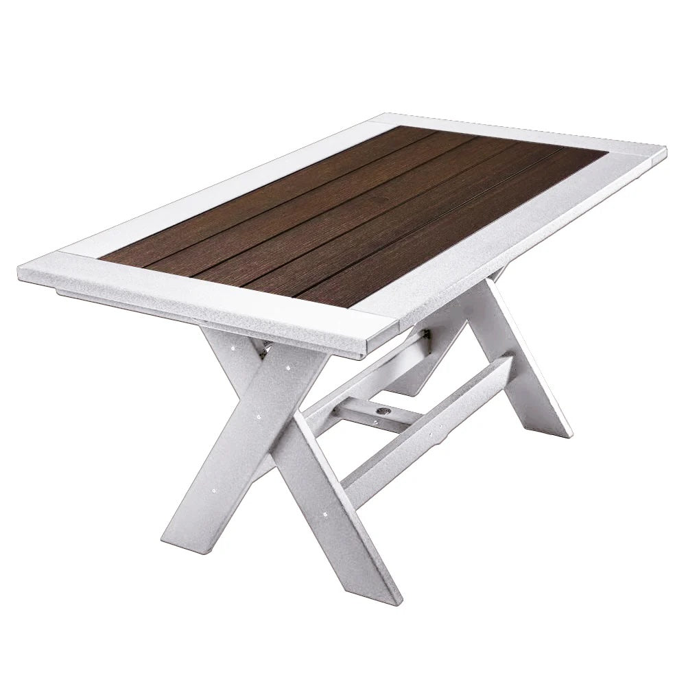 Perfect Choice Furniture Recycled Plastic Stanton  72" Bar Table (BAR HEIGHT) - LEAD TIME TO SHIP 5 WEEKS OR LESS