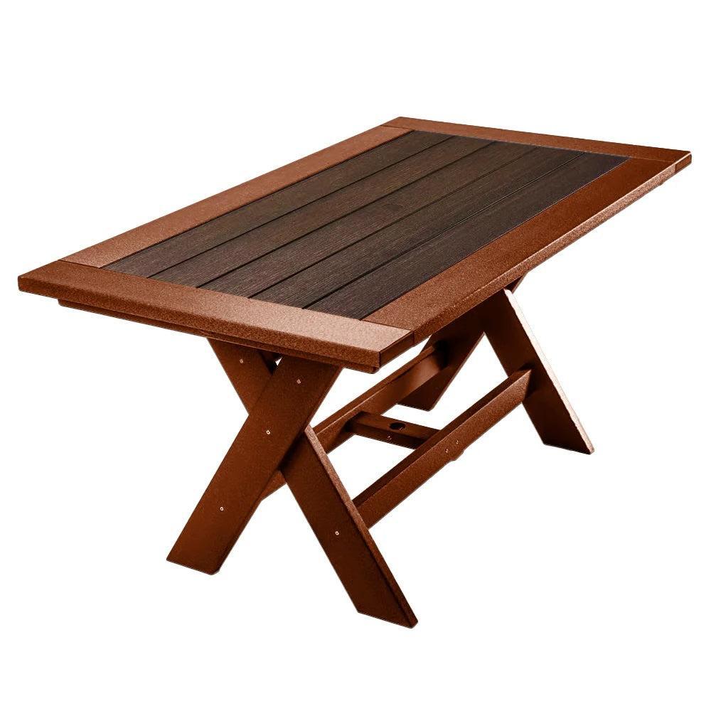 Perfect Choice Furniture Recycled Plastic Stanton  72" Bar Table (BAR HEIGHT) - LEAD TIME TO SHIP 5 WEEKS OR LESS
