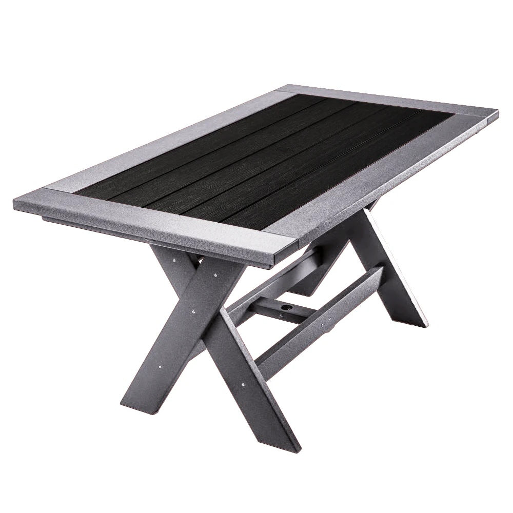 Perfect Choice Furniture Recycled Plastic Stanton  72" Bar Table (BAR HEIGHT) - LEAD TIME TO SHIP 5 WEEKS OR LESS