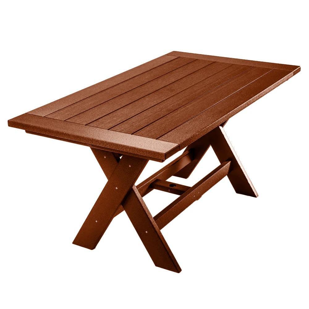 Perfect Choice Furniture Recycled Plastic Stanton  72" Bar Table (BAR HEIGHT) - LEAD TIME TO SHIP 5 WEEKS OR LESS