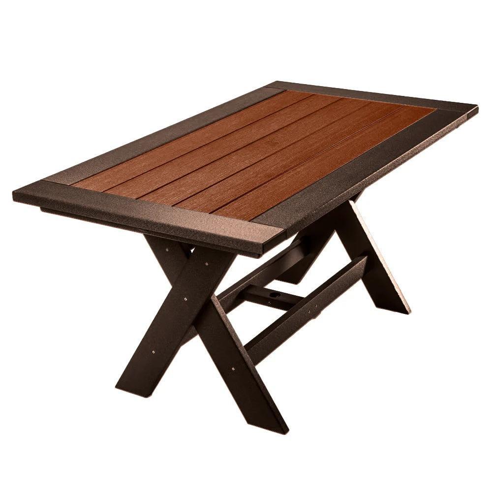 Perfect Choice Furniture Recycled Plastic Stanton  72" Bar Table (BAR HEIGHT) - LEAD TIME TO SHIP 5 WEEKS OR LESS