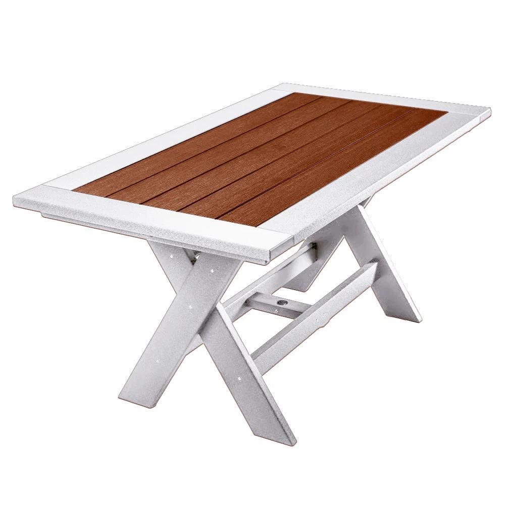 Perfect Choice Furniture Recycled Plastic Stanton  72" Bar Table (BAR HEIGHT) - LEAD TIME TO SHIP 5 WEEKS OR LESS