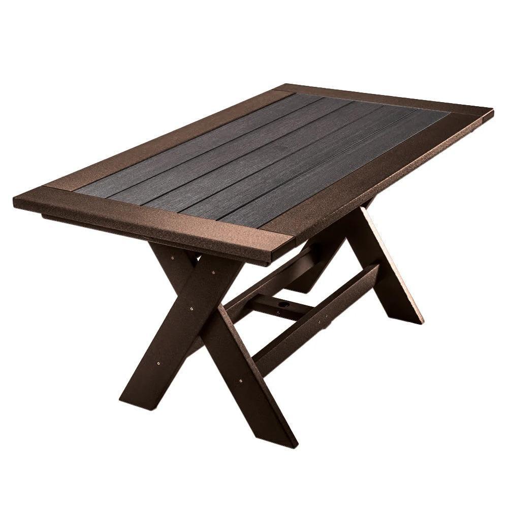 Perfect Choice Furniture Recycled Plastic Stanton  72" Bar Table (BAR HEIGHT) - LEAD TIME TO SHIP 5 WEEKS OR LESS