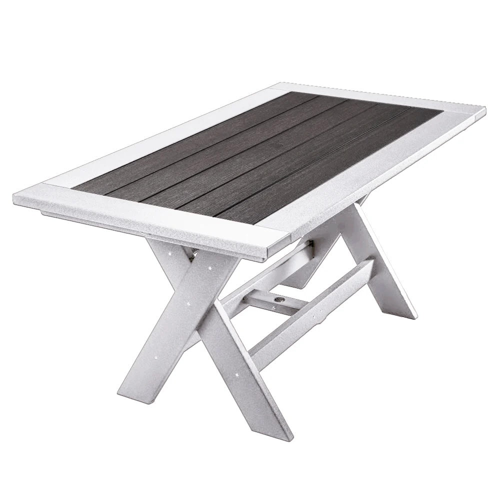 Perfect Choice Furniture Recycled Plastic Stanton  72" Bar Table (BAR HEIGHT) - LEAD TIME TO SHIP 5 WEEKS OR LESS