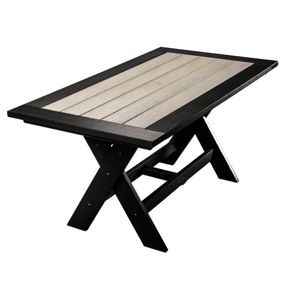Perfect Choice Furniture Recycled Plastic Stanton  72" Bar Table (BAR HEIGHT) - LEAD TIME TO SHIP 5 WEEKS OR LESS