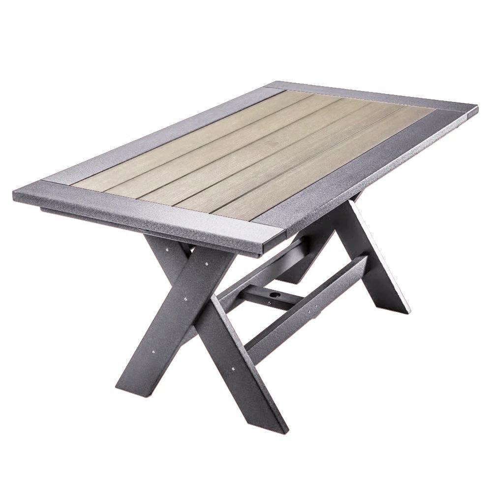 Perfect Choice Furniture Recycled Plastic Stanton  72" Bar Table (BAR HEIGHT) - LEAD TIME TO SHIP 5 WEEKS OR LESS