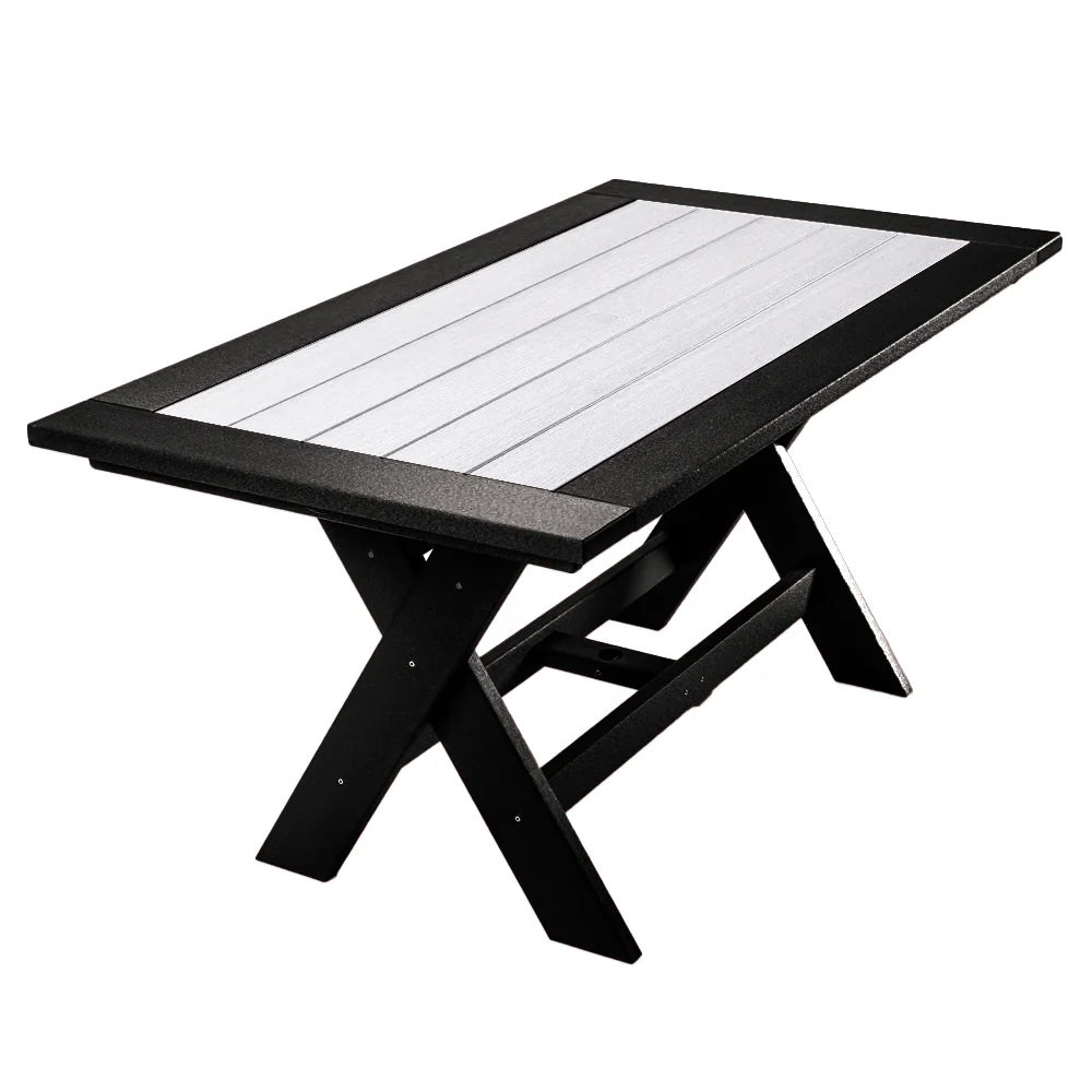 Perfect Choice Furniture Recycled Plastic Stanton  72" Bar Table (BAR HEIGHT) - LEAD TIME TO SHIP 5 WEEKS OR LESS