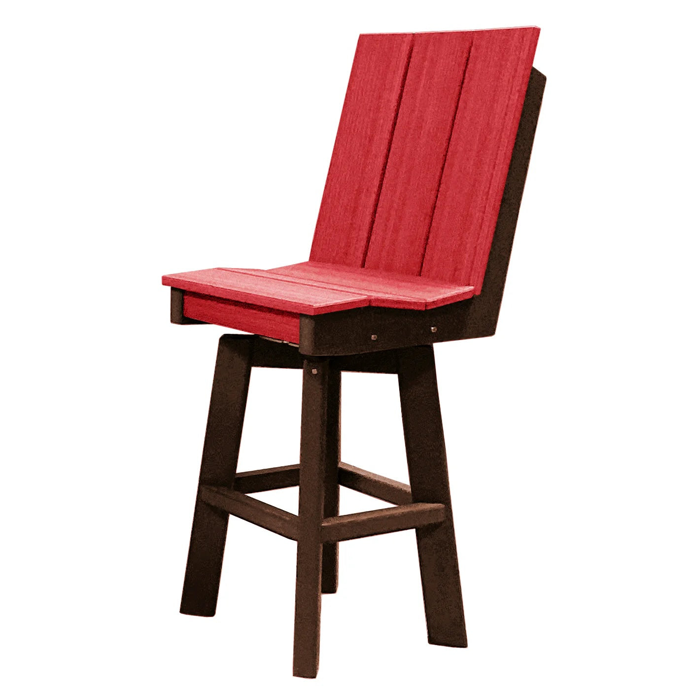 Perfect Choice Furniture Recycled Plastic Stanton Swivel Bar Height Armless Chair - LEAD TIME TO SHIP 4 WEEKS OR LESS