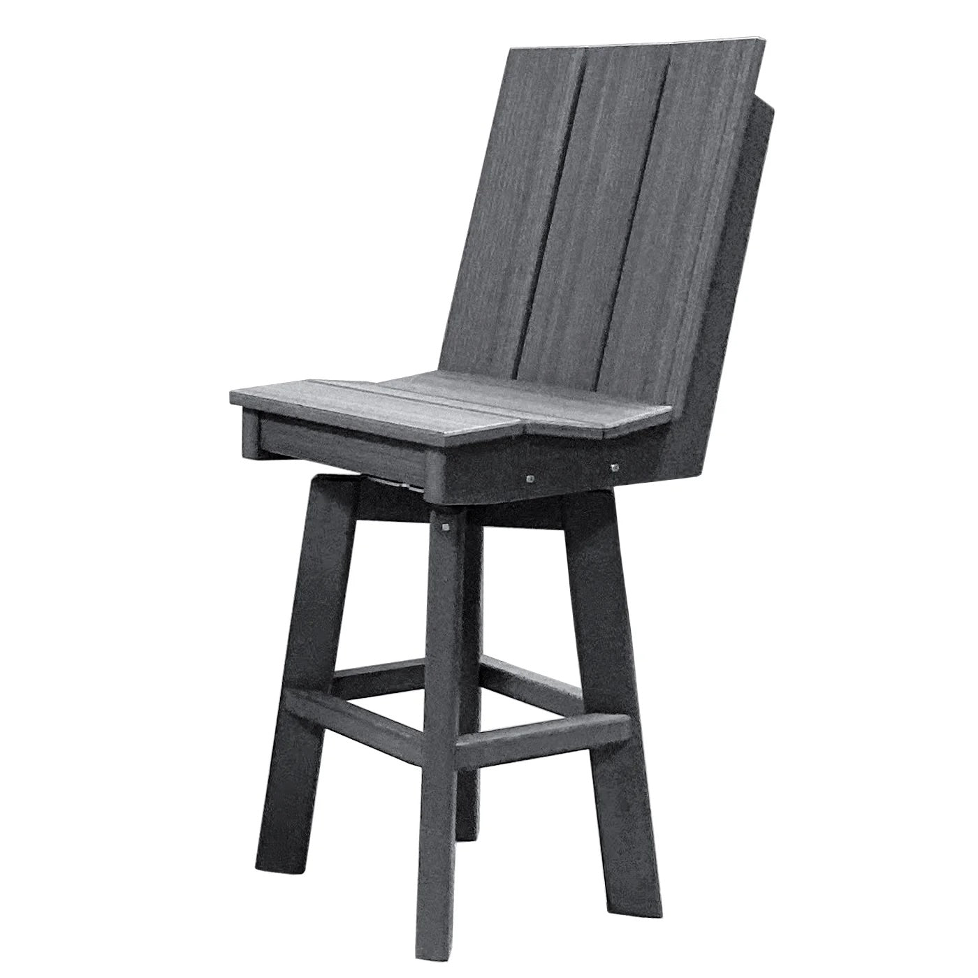 Perfect Choice Furniture Recycled Plastic Stanton Swivel Bar Height Armless Chair - LEAD TIME TO SHIP 4 WEEKS OR LESS