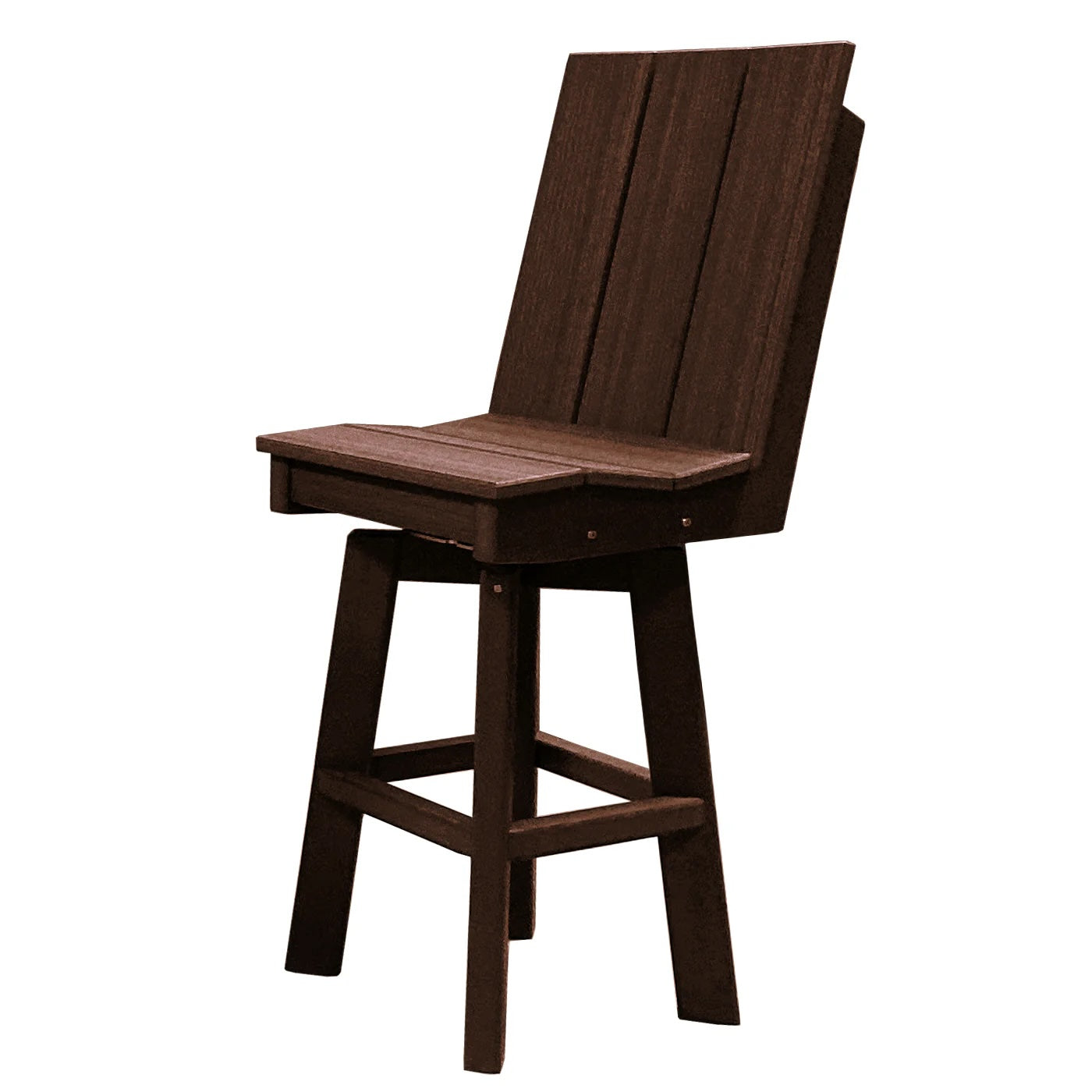 Perfect Choice Furniture Recycled Plastic Stanton Swivel Bar Height Armless Chair - LEAD TIME TO SHIP 4 WEEKS OR LESS