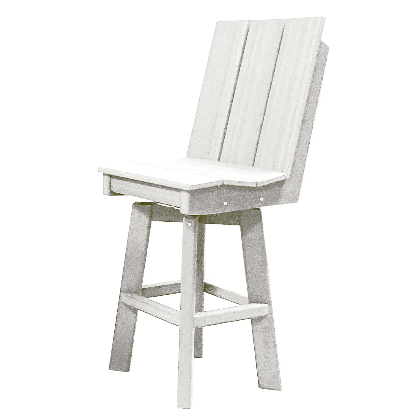 Perfect Choice Furniture Recycled Plastic Stanton Swivel Bar Height Armless Chair - LEAD TIME TO SHIP 4 WEEKS OR LESS