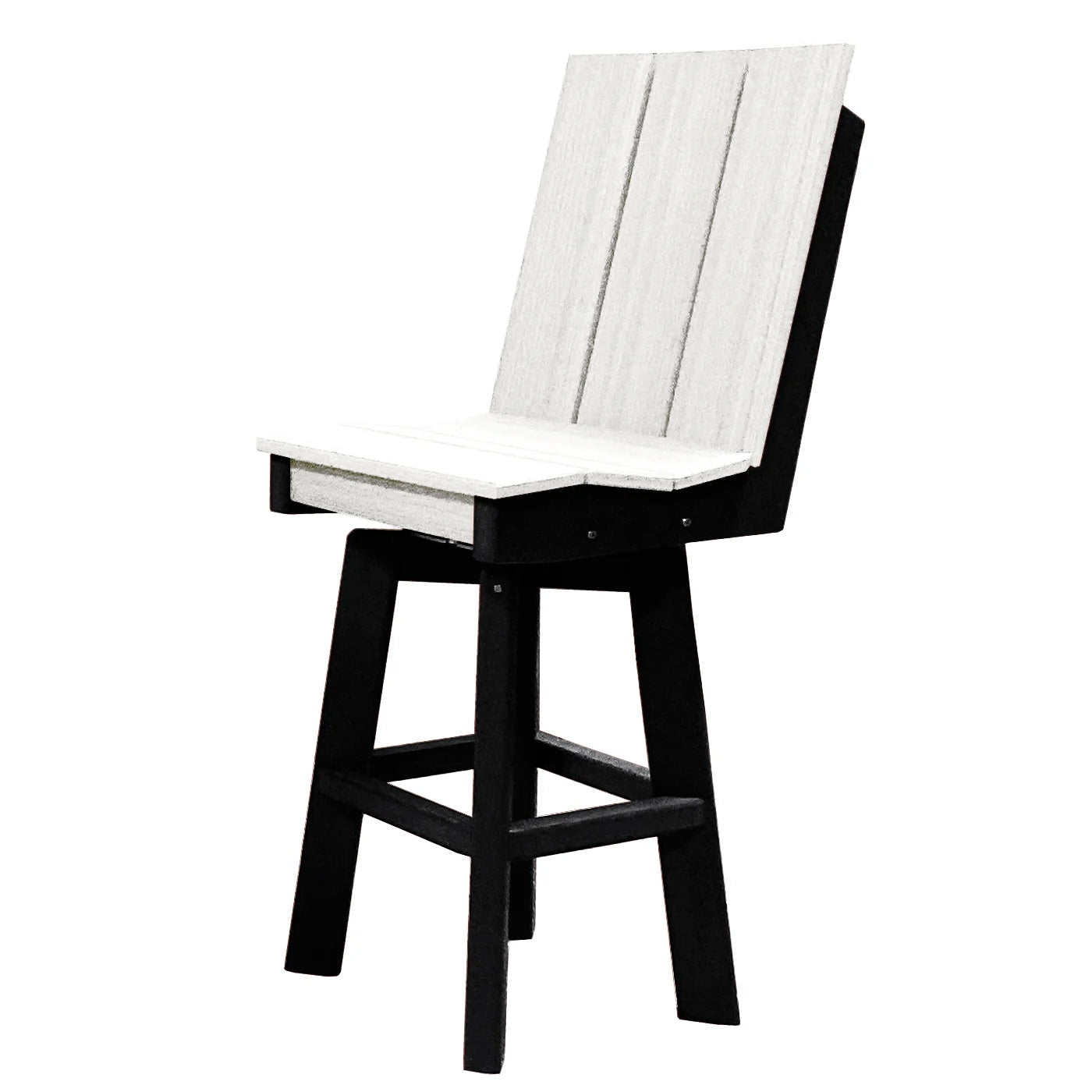 Perfect Choice Furniture Recycled Plastic Stanton Swivel Bar Height Armless Chair - LEAD TIME TO SHIP 4 WEEKS OR LESS