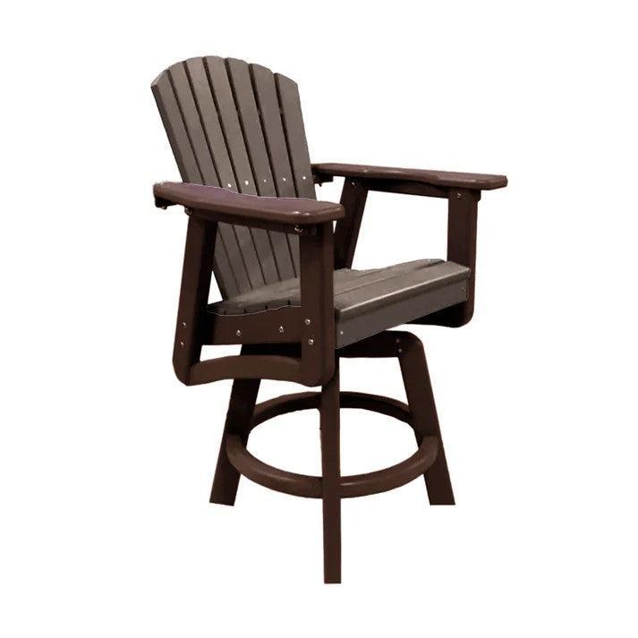Perfect Choice Outdoor Furniture Classic Swivel Counter Chair (COUNTER HEIGHT) - LEAD TIME TO SHIP 4 WEEKS OR LESS