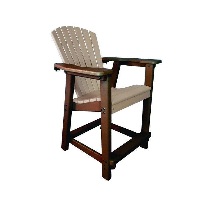 Perfect Choice Recycled Plastic Classic Counter Height Arm Chair (COUNTER HEIGHT) - LEAD TIME TO SHIP 4 WEEKS OR LESS