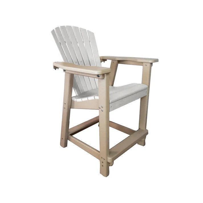 Perfect Choice Recycled Plastic Classic Counter Height Arm Chair (COUNTER HEIGHT) - LEAD TIME TO SHIP 4 WEEKS OR LESS
