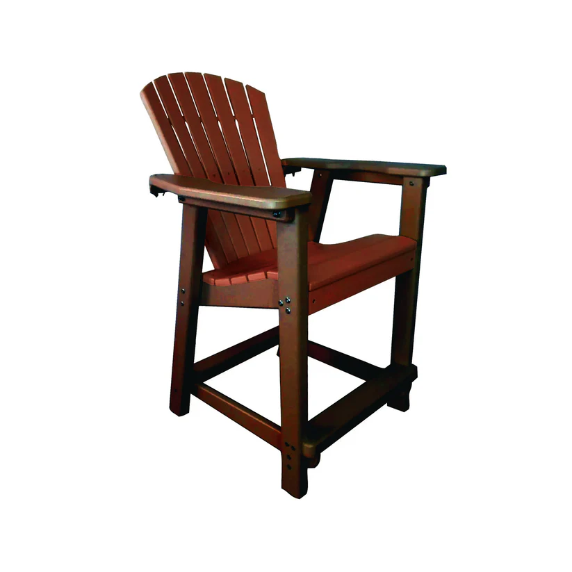 Perfect Choice Recycled Plastic Classic Counter Height Arm Chair (COUNTER HEIGHT) - LEAD TIME TO SHIP 4 WEEKS OR LESS