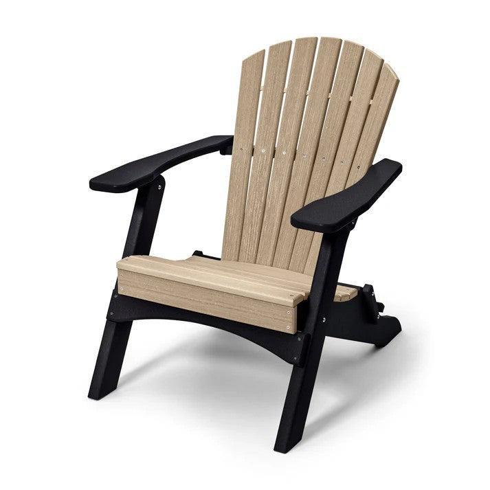 Perfect Choice Recycled Plastic Classic Folding Adirondack Chair - LEAD TIME TO SHIP 4 WEEKS OR LESS