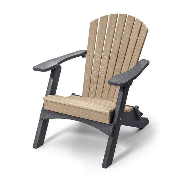 Perfect Choice Recycled Plastic Classic Folding Adirondack Chair - LEAD TIME TO SHIP 4 WEEKS OR LESS