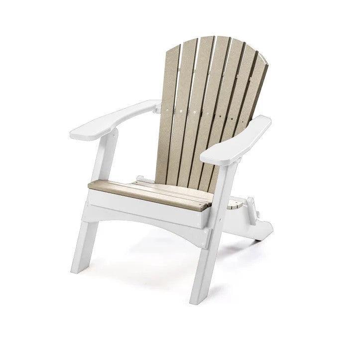Perfect Choice Recycled Plastic Classic Folding Adirondack Chair - LEAD TIME TO SHIP 4 WEEKS OR LESS