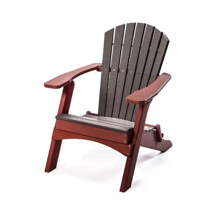 Perfect Choice Recycled Plastic Classic Folding Adirondack Chair - LEAD TIME TO SHIP 4 WEEKS OR LESS