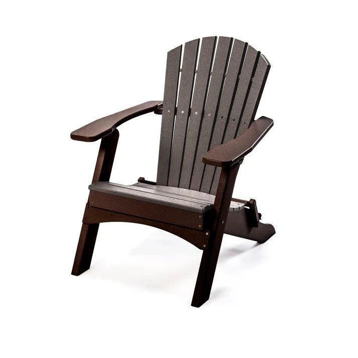 Perfect Choice Recycled Plastic Classic Folding Adirondack Chair - LEAD TIME TO SHIP 4 WEEKS OR LESS
