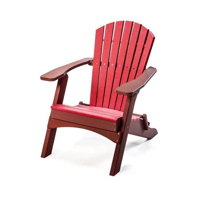 Perfect Choice Recycled Plastic Classic Folding Adirondack Chair - LEAD TIME TO SHIP 4 WEEKS OR LESS