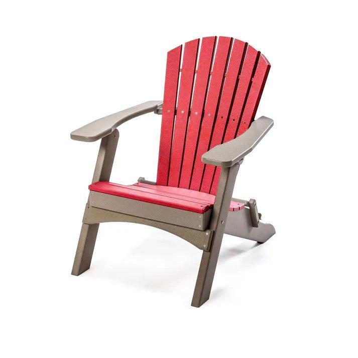 Perfect Choice Recycled Plastic Classic Folding Adirondack Chair - LEAD TIME TO SHIP 4 WEEKS OR LESS
