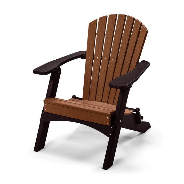 Perfect Choice Recycled Plastic Classic Folding Adirondack Chair - LEAD TIME TO SHIP 4 WEEKS OR LESS