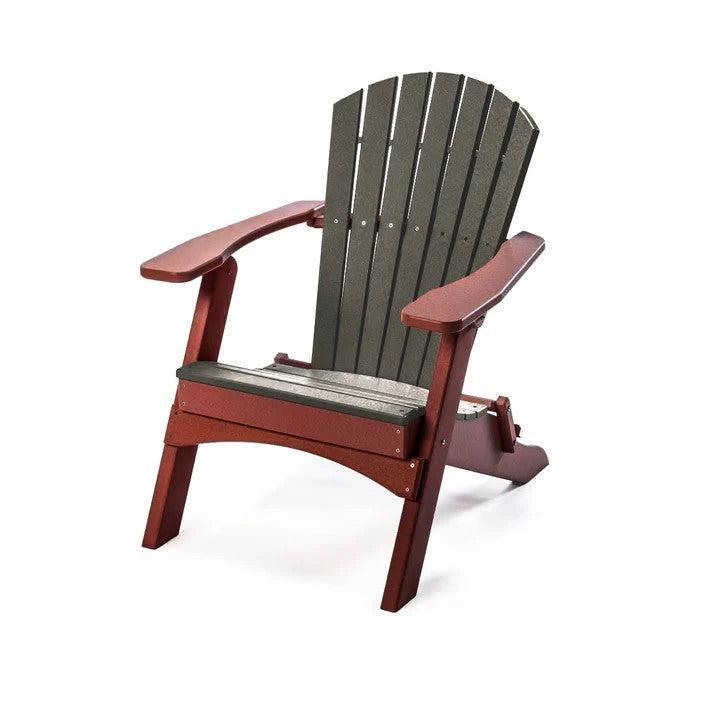 Perfect Choice Recycled Plastic Classic Folding Adirondack Chair - LEAD TIME TO SHIP 4 WEEKS OR LESS