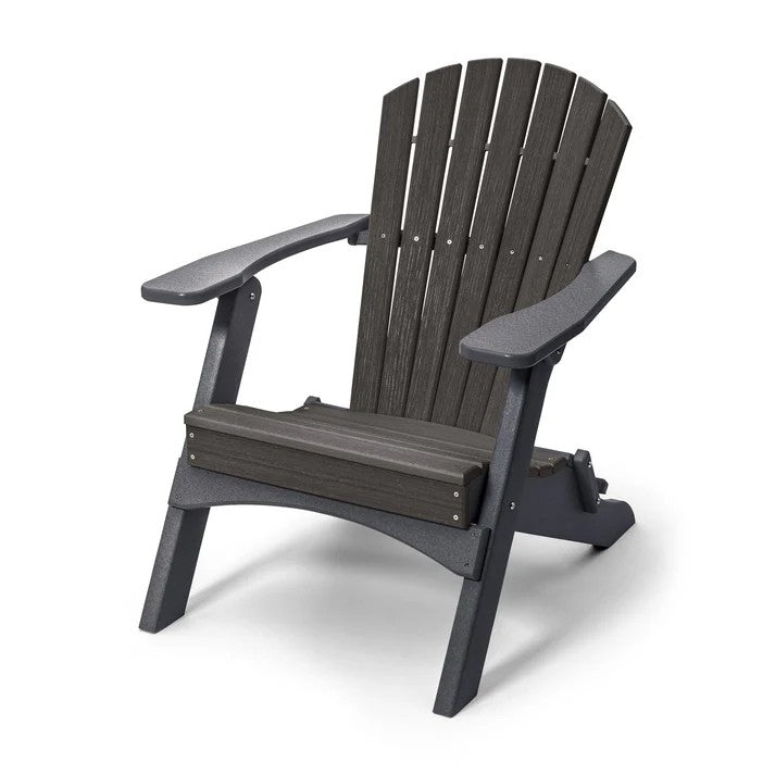 Perfect Choice Recycled Plastic Classic Folding Adirondack Chair - LEAD TIME TO SHIP 4 WEEKS OR LESS