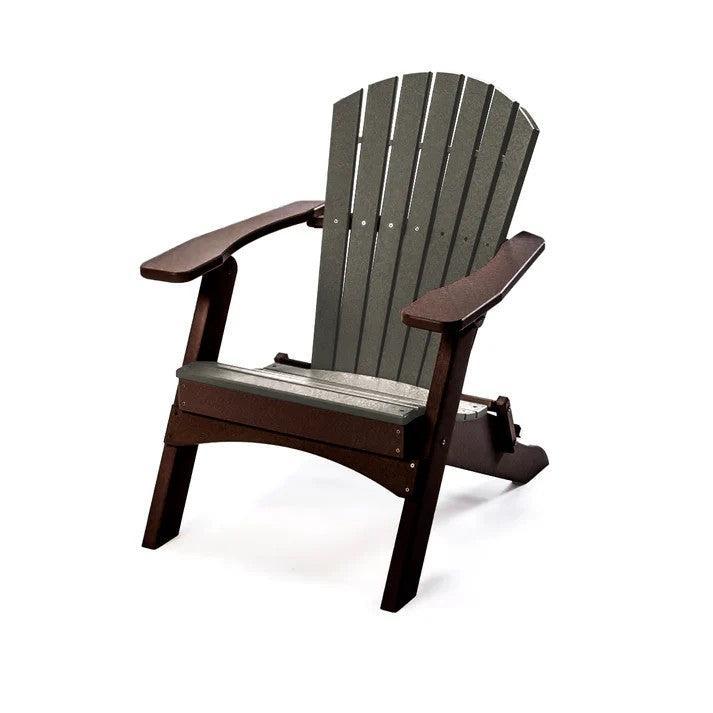 Perfect Choice Recycled Plastic Classic Folding Adirondack Chair - LEAD TIME TO SHIP 4 WEEKS OR LESS