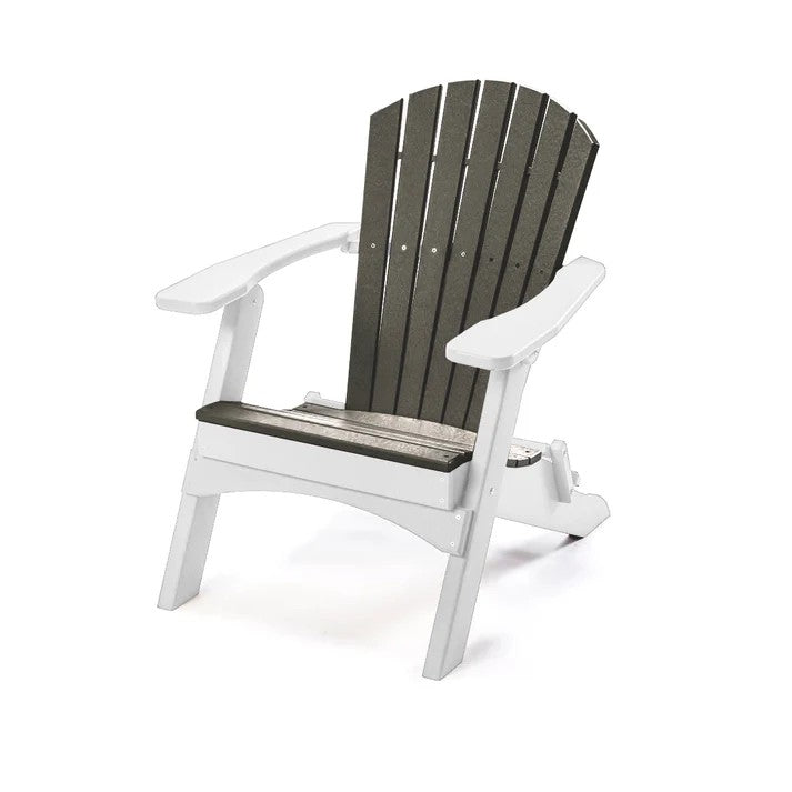 Perfect Choice Recycled Plastic Classic Folding Adirondack Chair - LEAD TIME TO SHIP 4 WEEKS OR LESS