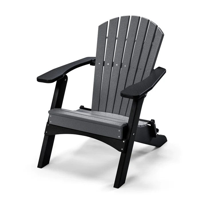 Perfect Choice Recycled Plastic Classic Folding Adirondack Chair - LEAD TIME TO SHIP 4 WEEKS OR LESS