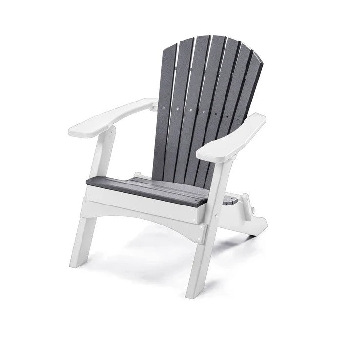 Perfect Choice Recycled Plastic Classic Folding Adirondack Chair - LEAD TIME TO SHIP 4 WEEKS OR LESS