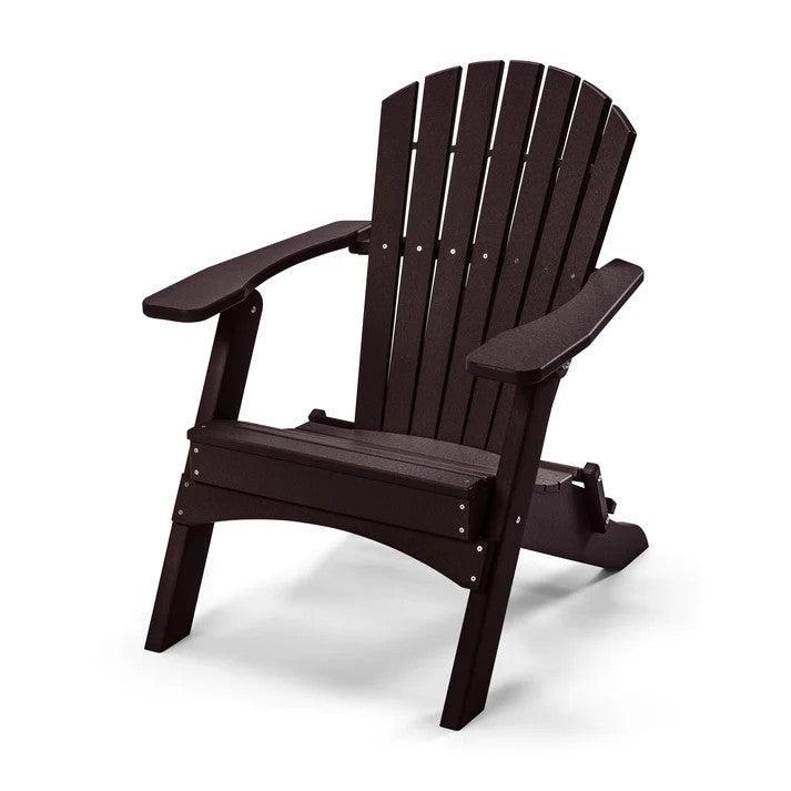 Perfect Choice Recycled Plastic Classic Folding Adirondack Chair - LEAD TIME TO SHIP 4 WEEKS OR LESS