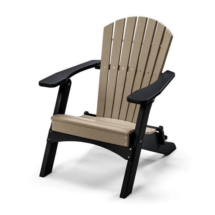 Perfect Choice Recycled Plastic Classic Folding Adirondack Chair - LEAD TIME TO SHIP 4 WEEKS OR LESS