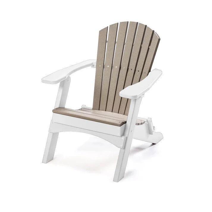 Perfect Choice Recycled Plastic Classic Folding Adirondack Chair - LEAD TIME TO SHIP 4 WEEKS OR LESS